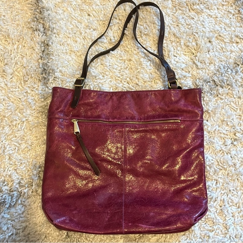 HOBO Leather Shoulder Bag
